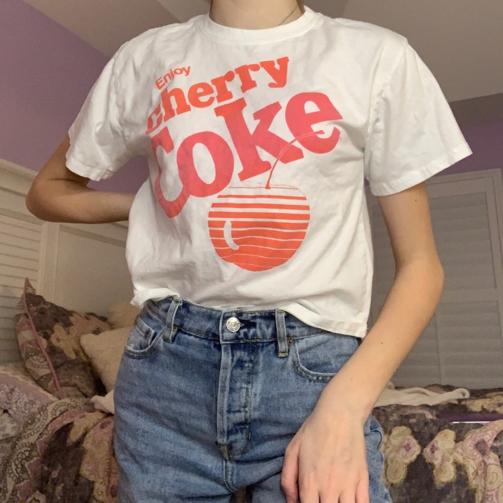 vintage cherry coke t-shirt